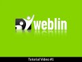 weblin tutorial english