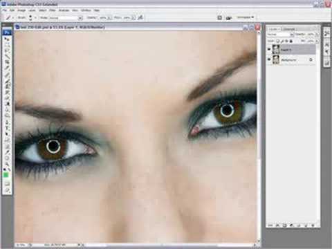Photoshop Video Tutorial - Changing Eye Color