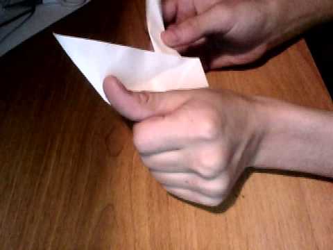 Видео как сделать курицу из бумаги