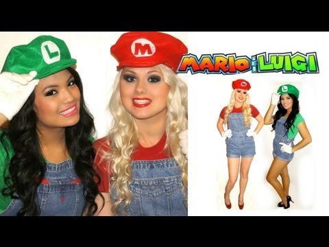 how to be mario for halloween