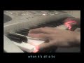 Lie to me by George on keyboard