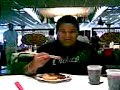 armando trying to eat with chopsticks