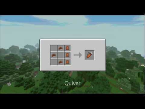 how to make a quiver in minecraft