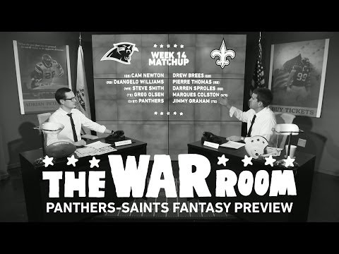 Preview - The Panthers lead the league in scoring defense, but the Saints offense is unstoppable at home. What does this mean for your fantasy team and will Drew Brees...