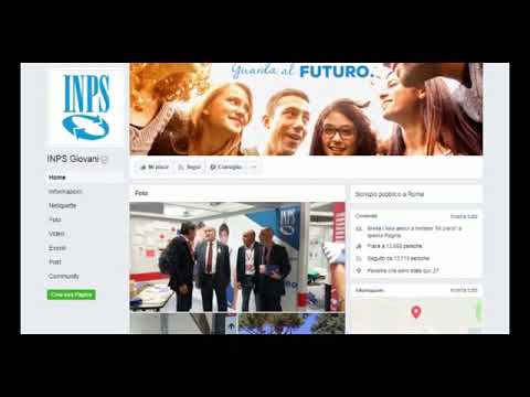 INPS : SONO 4 LE PAGINE UFFICIALI SU FACEBOOK
