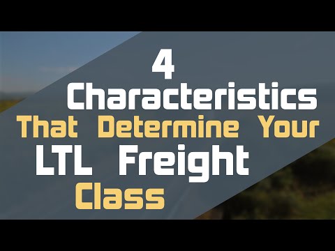 how to determine freight class