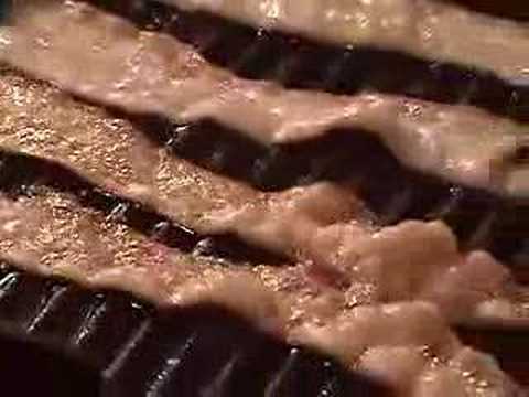 Frying Bacon and Egg