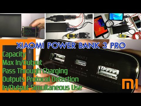 Unboxing & In/Output Test of Xiaomi Power Bank 3 Pro USB-C with PD port