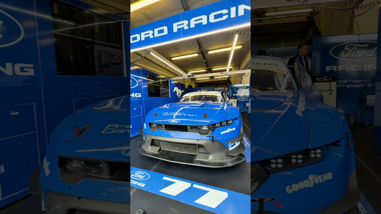 NO BOX da Ford Racing MOMENTOS ANTES da largada em #LeMans !