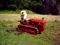 tracteur a chenille lombardini 1/2 tour