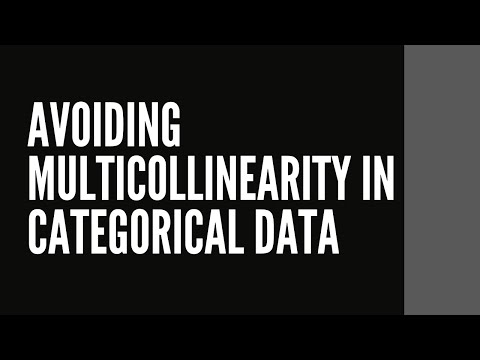 How to avoid Multicollinearity in Categorical Data?