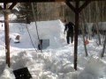 Huge Backyard Igloo TIme Lapse