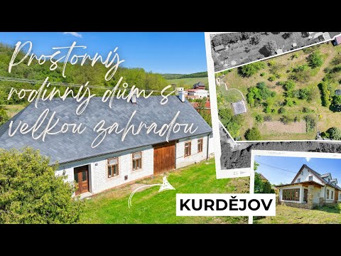 Video PROSTORNÝ DŮM K BYDLENÍ I PODNIKÁNÍ S KRÁSNOU ZAHRADOU - KURDĚJOV