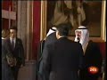Some media outlets are reportedly avoiding any mention of Barack Obama's deep-waisted bow to King Abdullah yesterday, claiming that Obama was only picking something up off the floor. The video shows that to be a ridiculous suggestion. Obama's left hand stays visibly at his side throughout the entire bow, and his right hand remains engaged with Abdullah's.