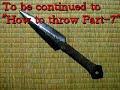 How to throw Shuriken by No-Spin.