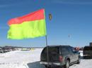 Kiteboarders on Mille Lacs