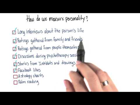 how to measure personality
