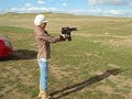Olympic Arms pistol, the OA-98 fired by my wife