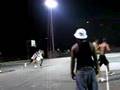 Playin b-ball at lincoln park