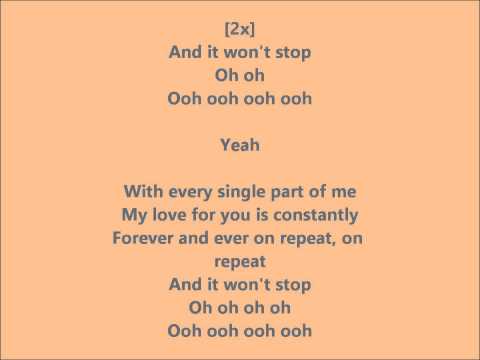 It Won’t Stop x Sevyn Streeter Lyrics
