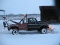 Pushin more snow with 6V53T Detroit in \