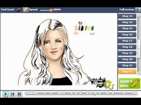 how to draw khloe kardashian