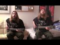 www.metal-gitarre-lernen.de Mp3 Download link www.fileserve.com Vimeo HD Link: www.vimeo.com Morning people, sorry for the mistake in the video, I had some problem with the encoding. So one guy is disappearing for a sec. I learned the song by ear. The drums are from a guitar pro file from ultimate-guitar. Thanks whoever made that file. Just changed some small things. On some parts are more than 2 guitars in this song, but I only play 2 in the video. Recorded in the studio I work. www.16note.de www.16note.com Homepage is in Construction mode right now, maybe not available ! Description: I first record the audio of the song, then film me playing the guitars and edit them together. Intro: The Beginning of 