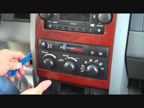 Dodge Durango Stereo Removal 2004-2007