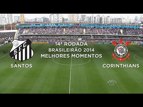 1 corinthians 10 - Acesse: http://www.portala8.com CAMPEONATO BRASILEIRO CHEVROLET 2014 SÉRIE A 14ª Rodada Estádio Urbano Caldeira, Santos, SP Siga - http://twitter.com/sovideo...
