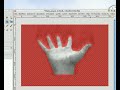 Mano infuocata con GIMP