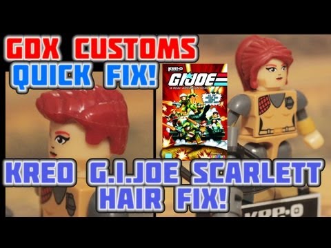 how to repair gi joe figures