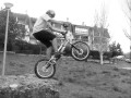 Omar Moreno con su nueva xtp 2007 duo disc,entrenando en el pueblo becerril de la sierra al norte de madrid, no os lo perdais!!!