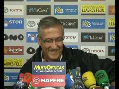 Entrevista de Prensa a Gregorio Manzano