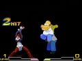 Orochi Iori (me) vs. Homer Simpson Orochi Iori (me) vs. Homer Simpson