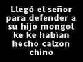 madreandoze a un ruquito