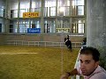 Nuestro Potro Remmelo 2,5 Años en su primer Presentacion ferial en Equisur 2008 en Jerez. VENDIDO A ISRAEL.