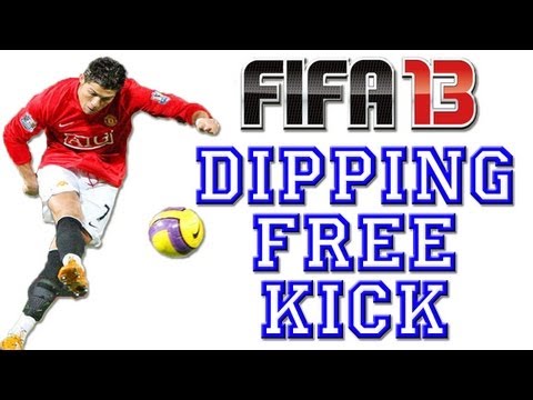 how to kick free kick in fifa 13