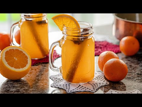 Вкуснейший ГЛИНТВЕЙН на белом вине в домашних условиях | новогодние рецепты | праздничные напитки