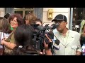 arriv�e de barack 0bama � l'elys�e... la foule ne le verra pas....