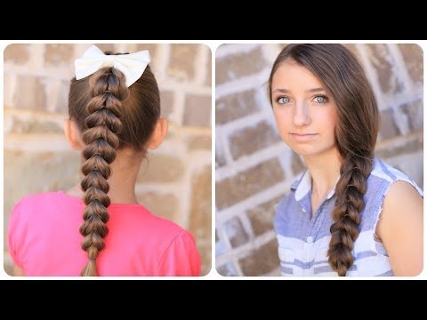 How to create a Pull-Through Braid | Easy Braided Hairstyles