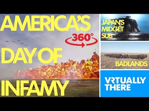 VR Pearl Harbor attack reenactment, Japanese midget submarine - YouTube