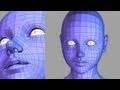 Human Head Modeling [HD] Slow Reproduction Version : 牛山雅博