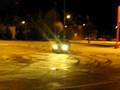 drift vectra a  Jarocin - kaufland (pierwszy snieg :DDD)