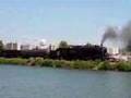 SOO Line 1003 on the lake, bell tolling