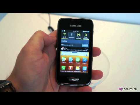 Обзор Samsung S5380 Wave Y (sand silver)