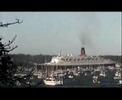 Queen Mary 2 & Queen Elizabeth 2 Ships Sydney feb 2007