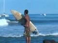 Maui surfing