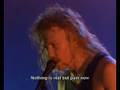 Metallica - One With Subtitles Seattle 89