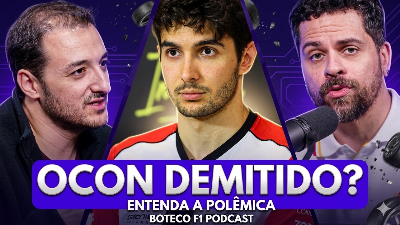OCON DEMITIDO? PAPO DA BYD GANHA FORÇA E RENAULT LOGAN LENDÁRIO DE NURBURGRING | BOTECO F1 PODCAST