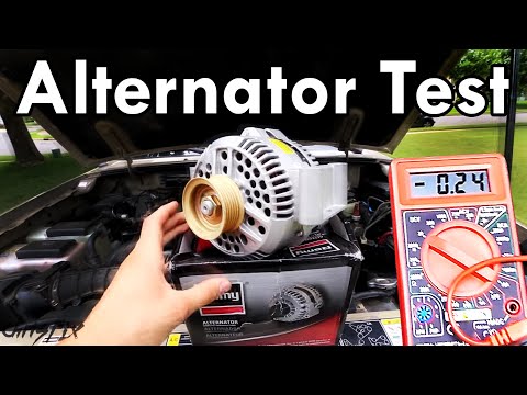 how to see if alternator is bad